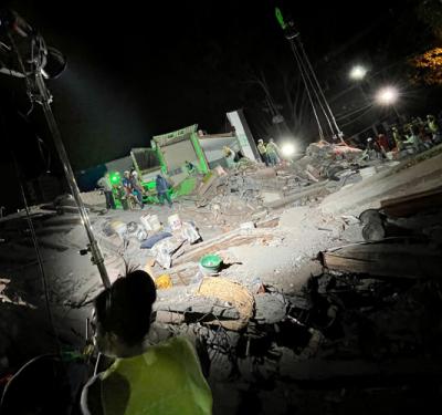 Luces para los rescatistas de Cali