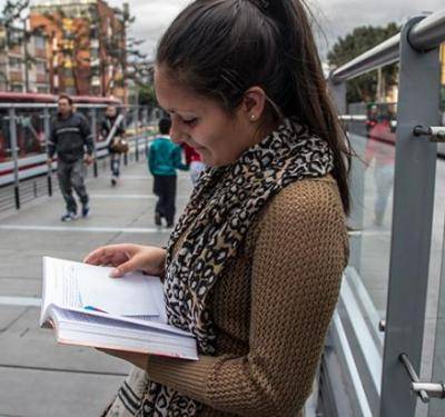 ¿Qué lee la gente en Transmilenio?