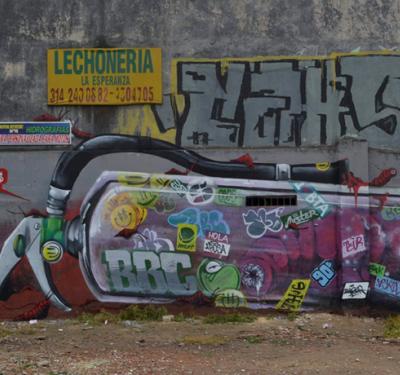 Los ocho años de Bosa Boys y su grafiti comunitario