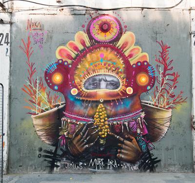 Latino Graff en fotos: sabor y trazos latinos en los muros de Francia
