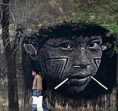 Nazza Stencil: entre las plantillas y el activismo social y político