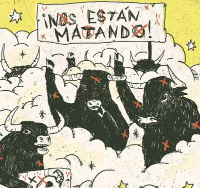 Febrero Animalista Cartel Urbano