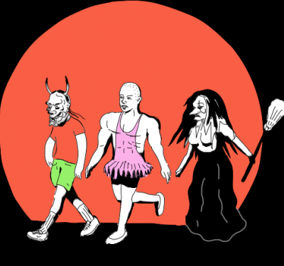 Como todos los años por estas fechas, la gente se pone muy creativa a la hora de organizar eventos en torno a la oscuridad, la muerte y lo macabro.​