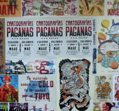 Prácticas curatoriales al servicio del arte de calle: 6 años de Cartografías Paganas Binacional Ecuador Colombia