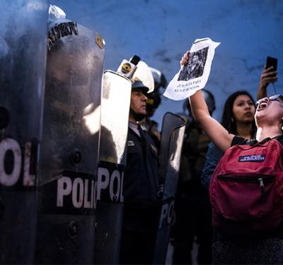 Una mirada a las luchas sociales en Sudamérica desde el ojo de Tadeo Bourbon