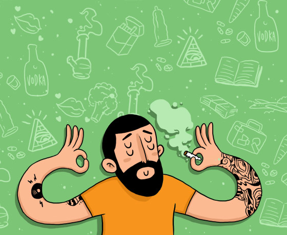 Cómo me traté el cáncer a punta de dietas, meditación y marihuana