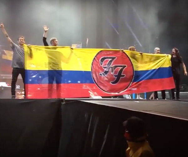 foo fighters en Colombia