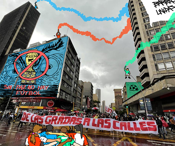 Las barras bravas también se movilizan