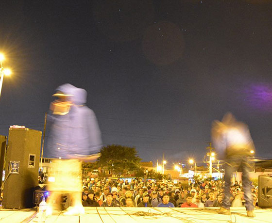 El cambuche hip hop de Kennedy