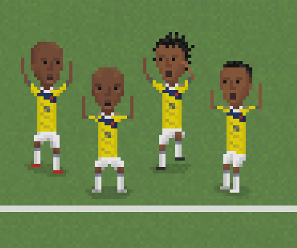  El fútbol pixelado de Matheus Toscano