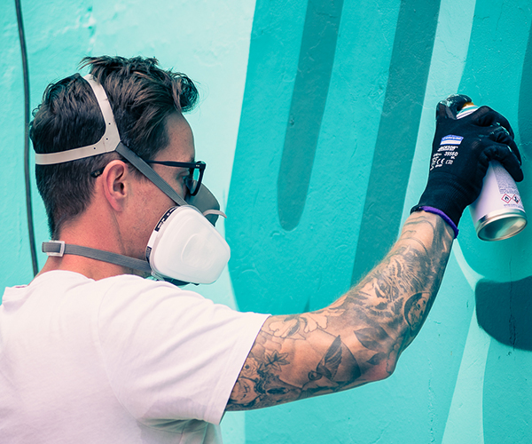 Ruda Fest: de parche entre grafiti y murales a gran formato