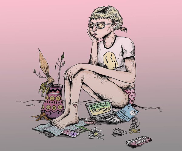 Esta joven ilustradora bogotana se pregunta constantemente por el rol de la mujer en la sociedad 