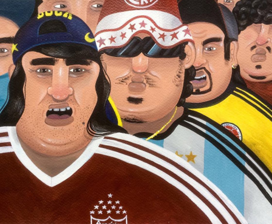América, Argentina y Colombia Martín Gordopelota