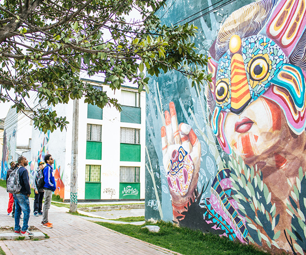 grafiti bogota ciudad bolivar