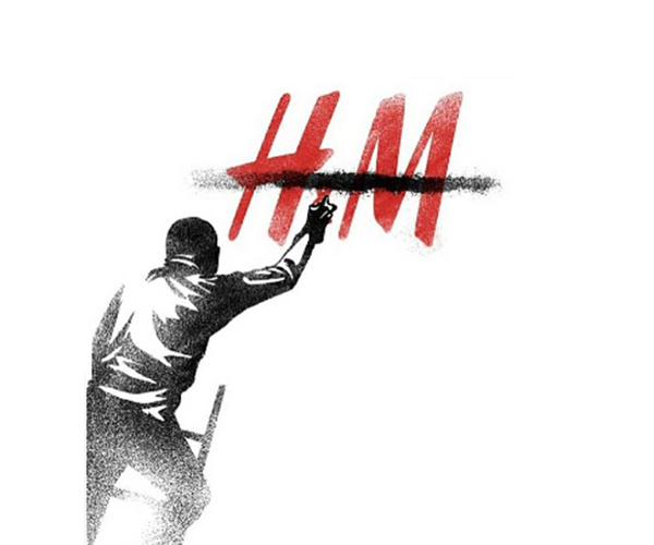 h&m moda grafiti
