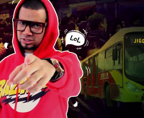 Jiggy Drama en Transmilenio con Lenovo Vibe K5