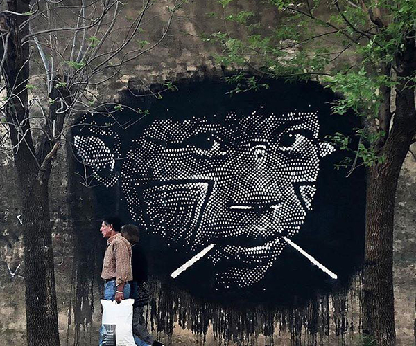 Nazza Stencil: entre las plantillas y el activismo social y político