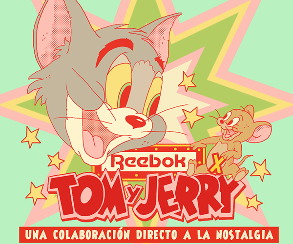 La nostalgia de Tom & Jerry aterriza en la nueva colección de Reebok