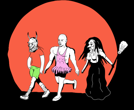 Como todos los años por estas fechas, la gente se pone muy creativa a la hora de organizar eventos en torno a la oscuridad, la muerte y lo macabro.​