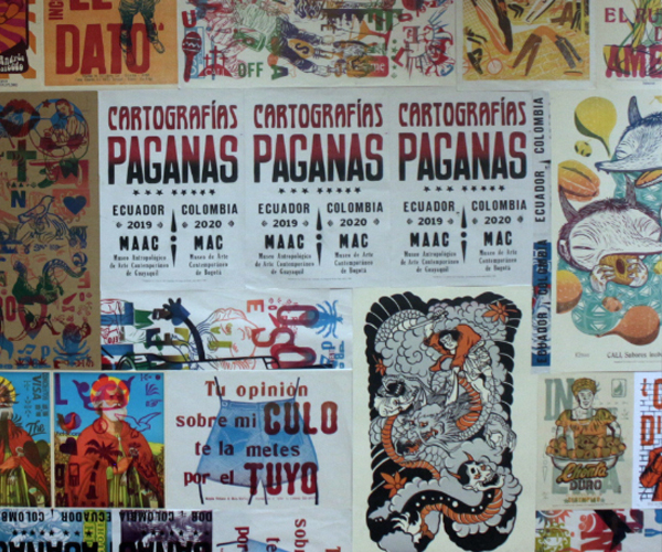 Prácticas curatoriales al servicio del arte de calle: 6 años de Cartografías Paganas Binacional Ecuador Colombia