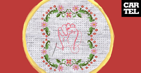 Craftivismo Cartel Urbano