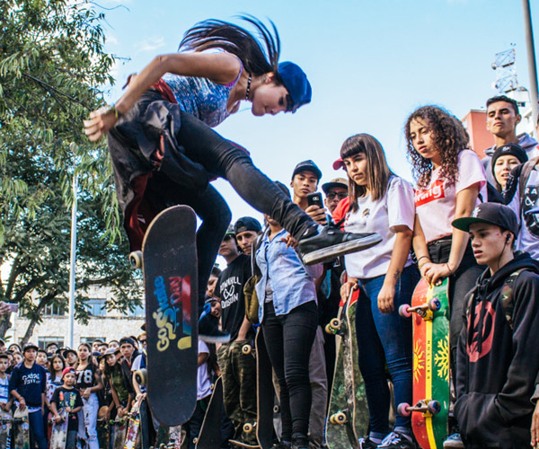 Testimonios de patinetos bogotanos durante el día del skate