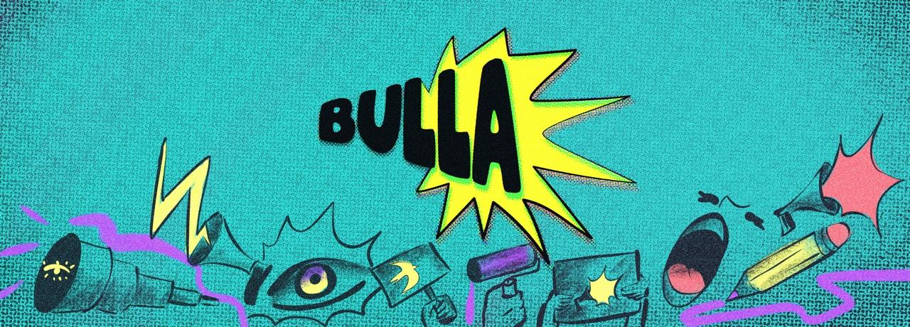 Bulla - Cartel urbano